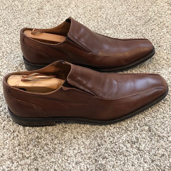 Men's Brown, Mike Konos Italian Shoes (Size 9) - Picture 2 of 10